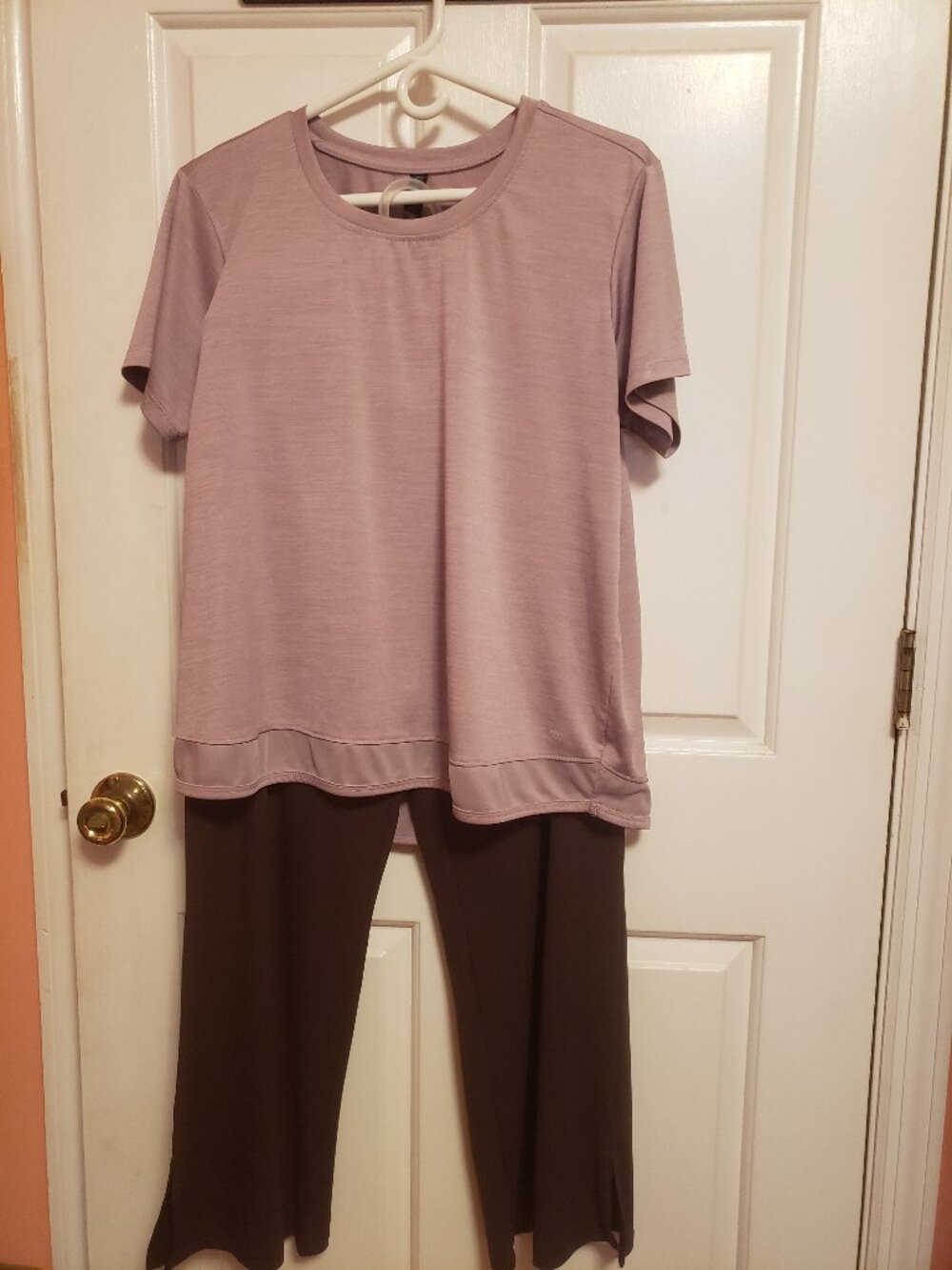 This is a bundle with two pieces one pants the other a top.